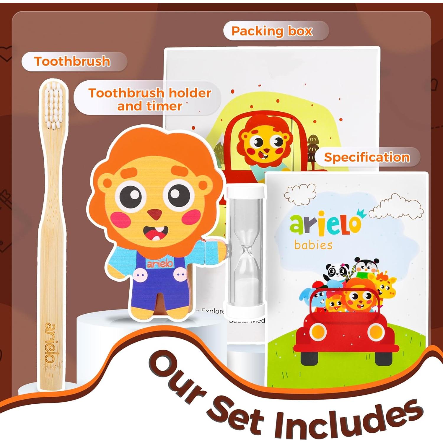 Soporte para Cepillo de Dientes Arielo Leo con Temporizador