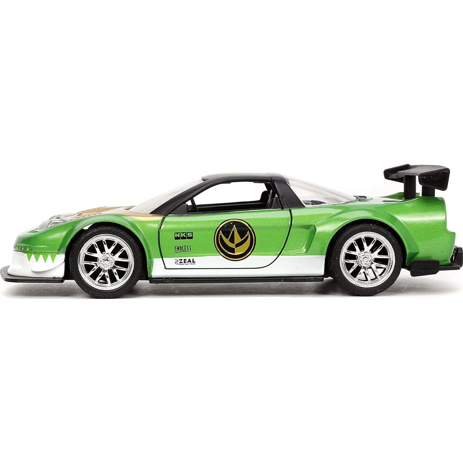 Juguete Jada Toys Power Rangers Honda NSX Type-R 1:32 con Ranger Verde