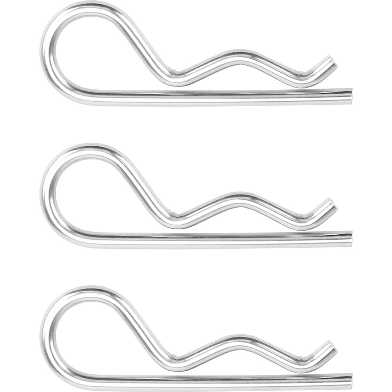 Pin y Clip de Remolque Acero Inoxidable BOUYAO TS35010 - Paquete de 3