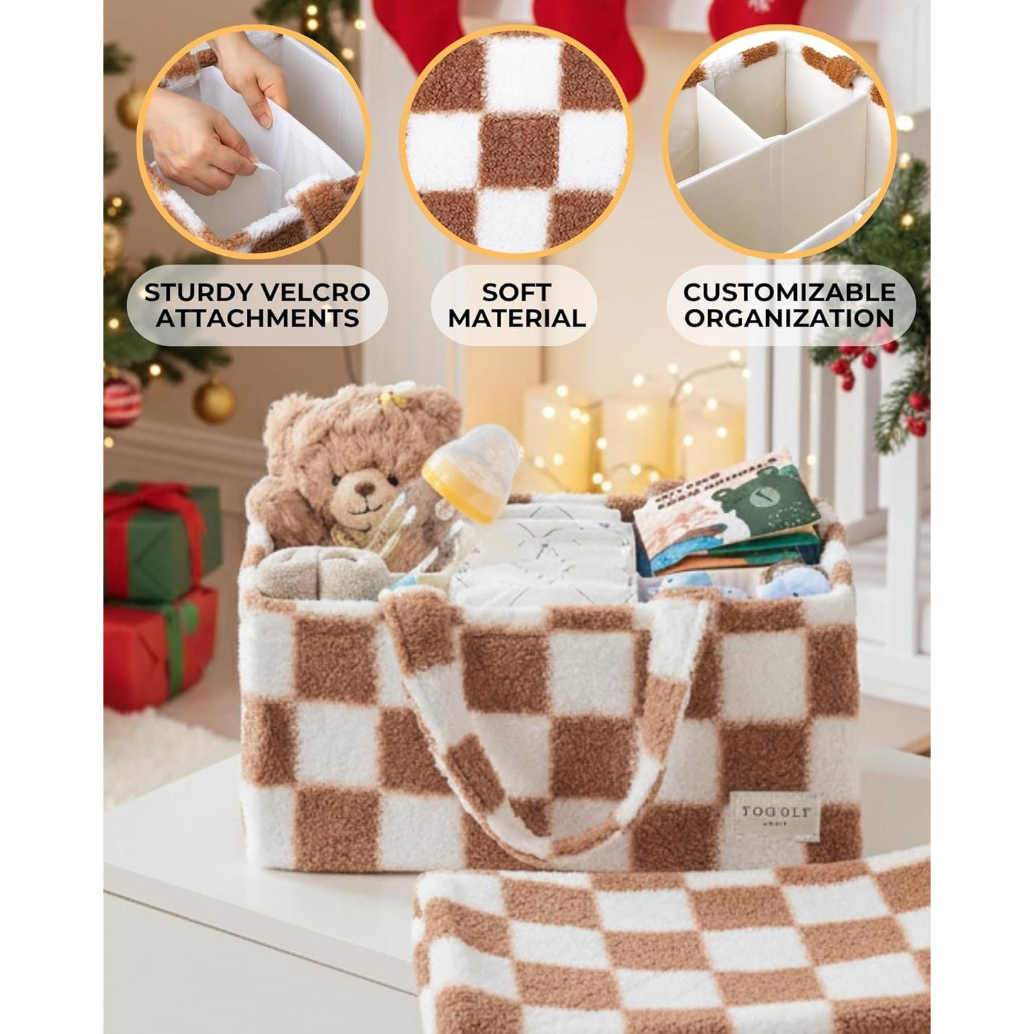 Organizador de Pañales Toodly con Almohadilla Cambiadora 38cm