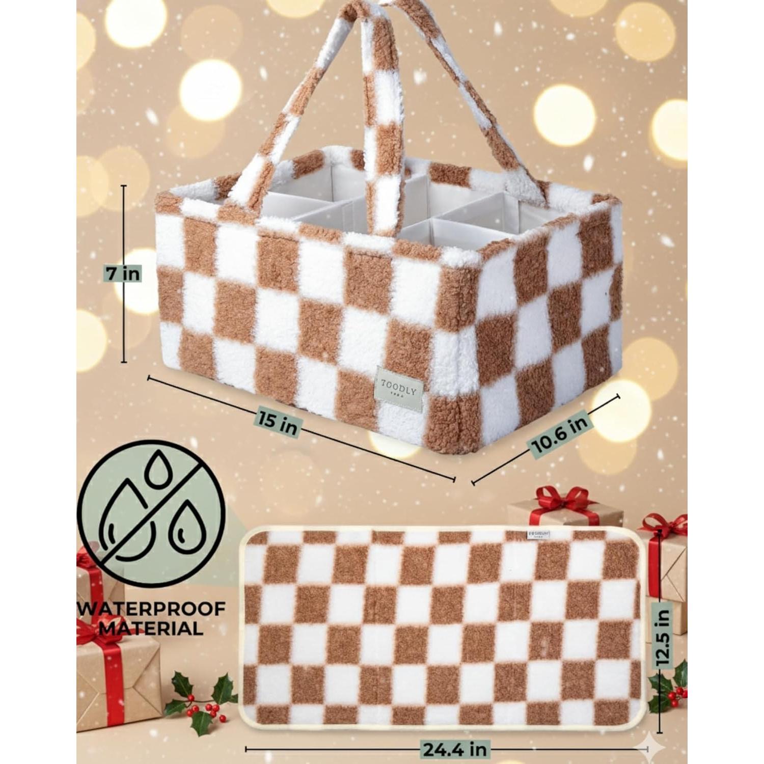 Organizador de Pañales Toodly con Almohadilla Cambiadora 38cm