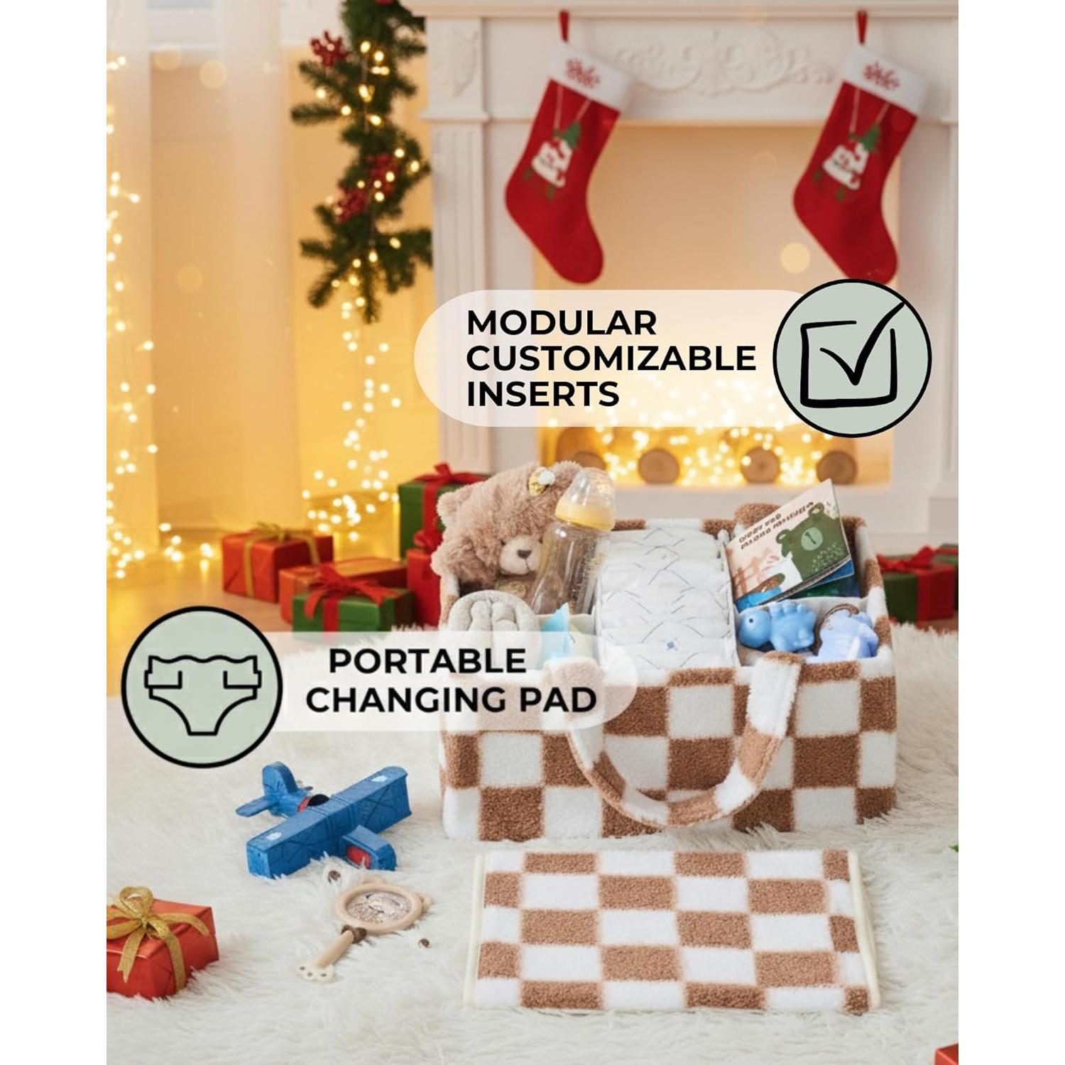 Organizador de Pañales Toodly con Almohadilla Cambiadora 38cm