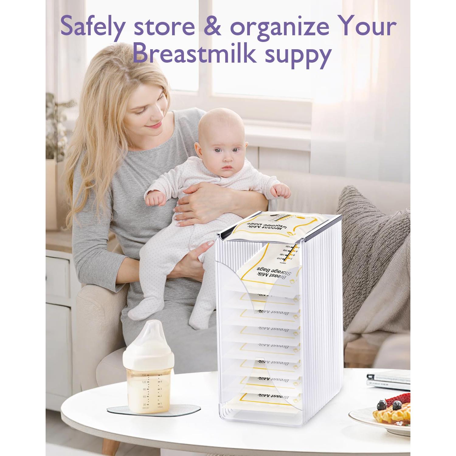 Organizador de Almacenamiento de Leche Materna 66 oz - BPA Free