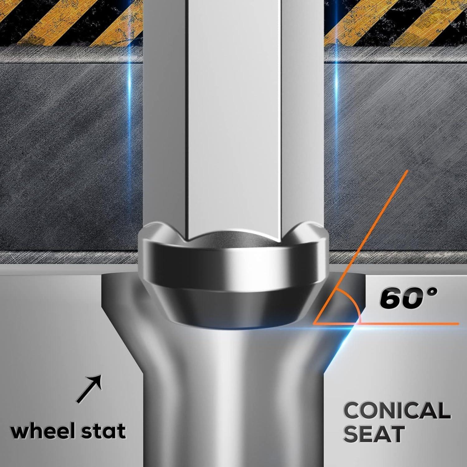 Tuercas de Picos Dynofit 9/16-18 para Ruedas - 32 Piezas