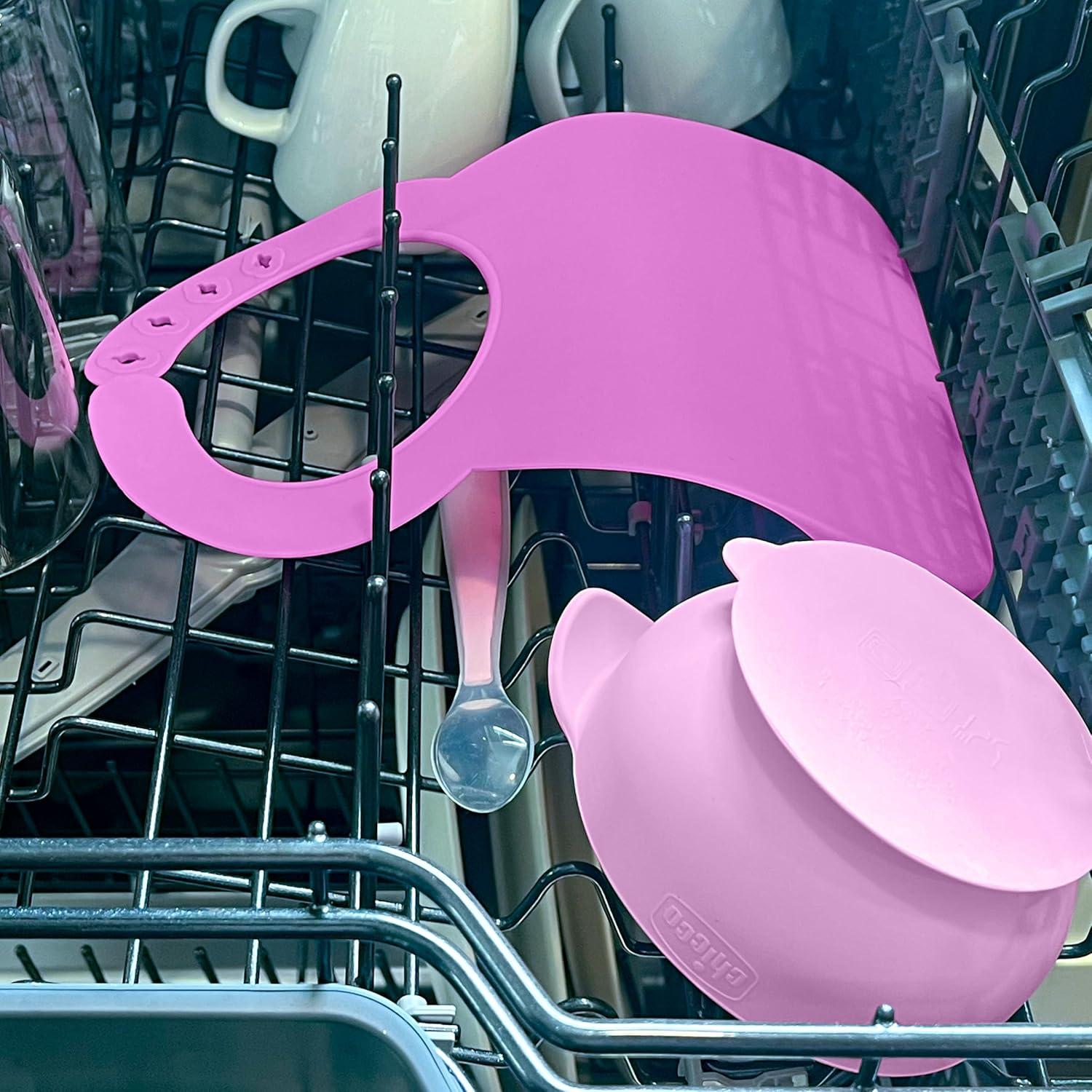 Conjunto de Alimentación Chicco Easy Start 3 Piezas Rosa