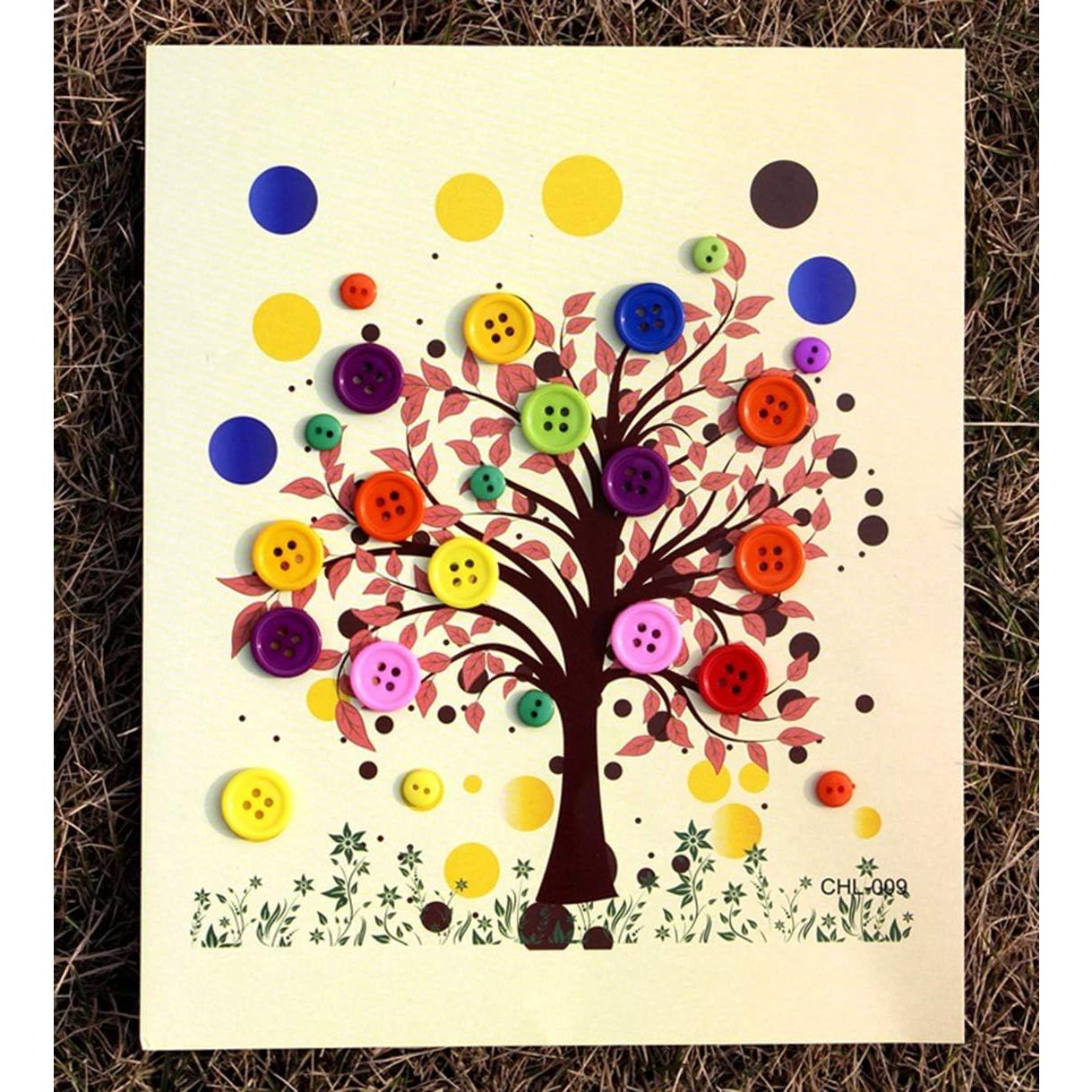 Botones de Resina Coloridos Tosnail 2400 Piezas para Manualidades