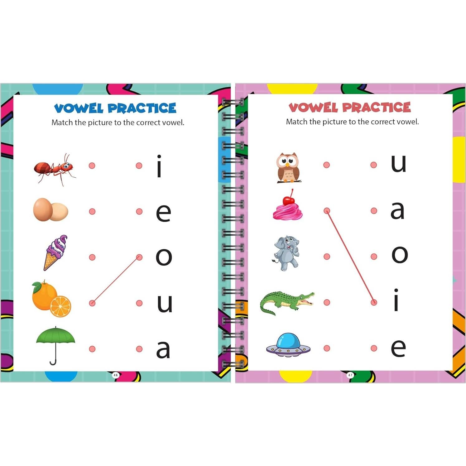 Libro de Actividades Channie Pre-K, 68 Páginas Educativas