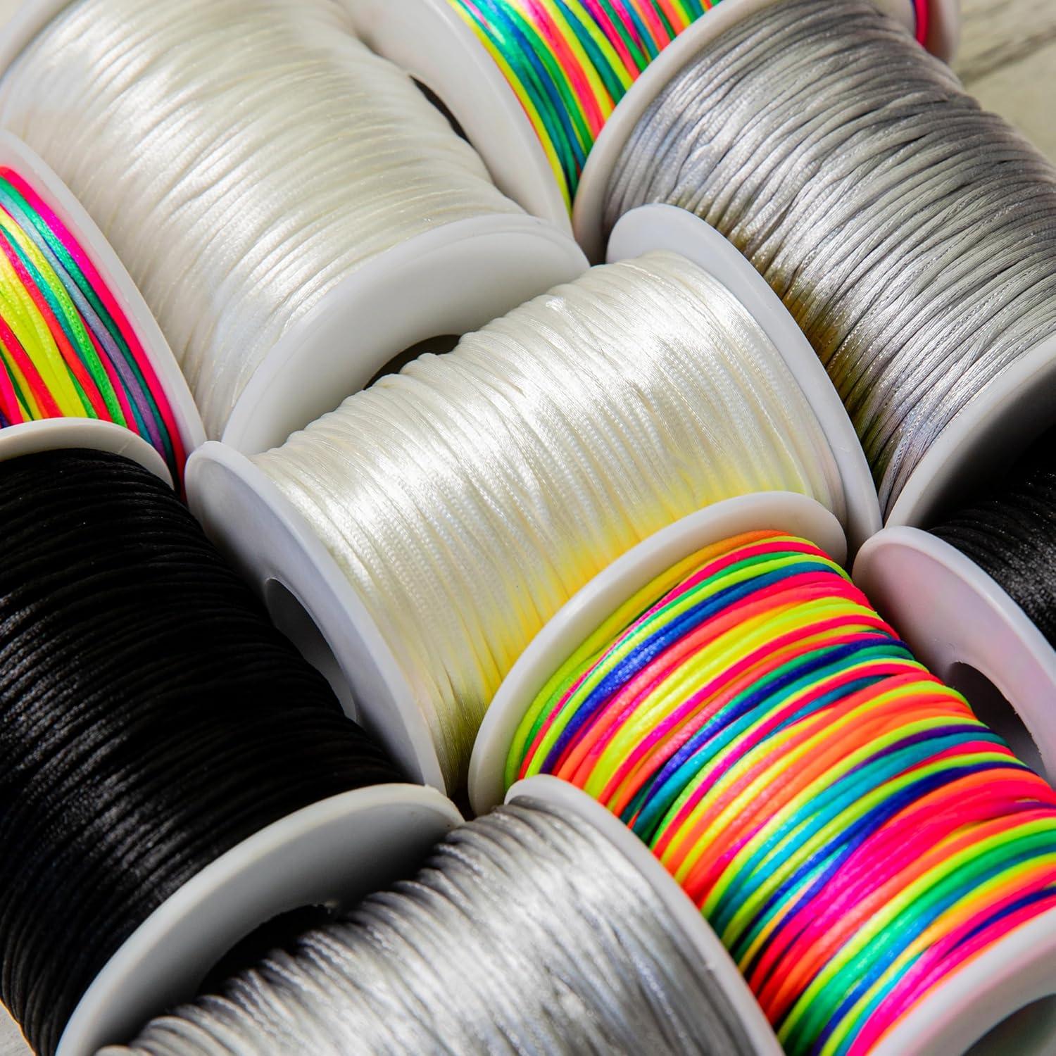 Cuerda de Nylon Satén Negra Promise Babe 75m para Manualidades