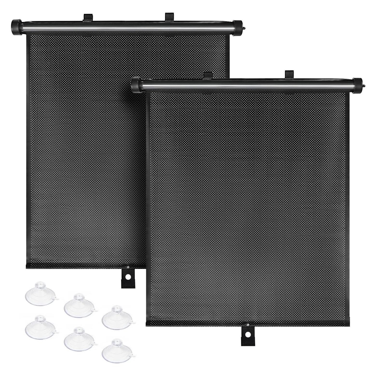 Sombrillas para Ventanas de Auto SHEEFLY - Paquete de 2, UV y Plegables