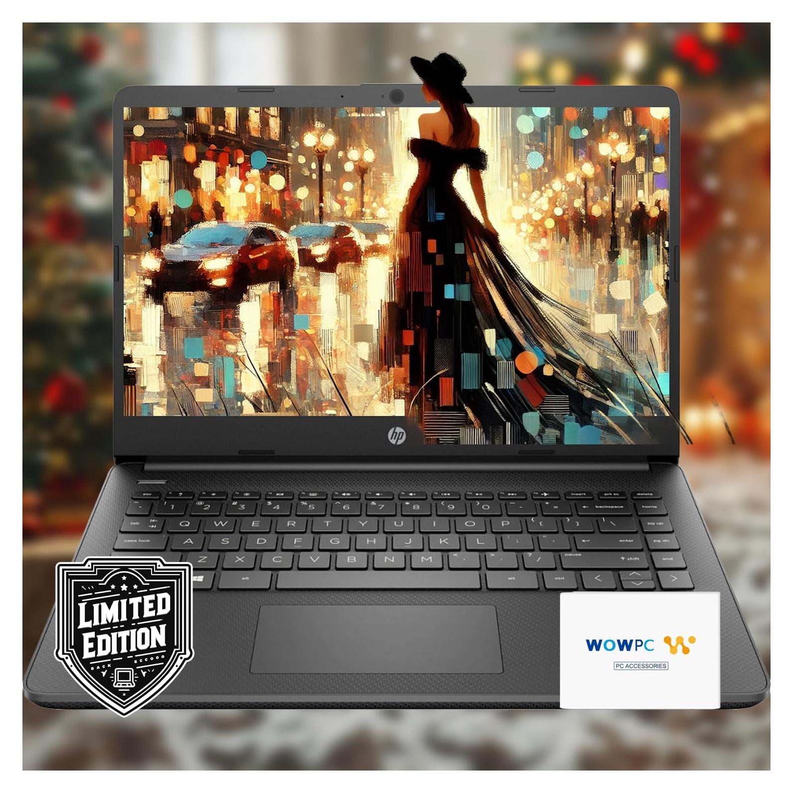 Laptop HP 14 Slim - Intel Celeron 4GB RAM 1.6TB Almacenamiento