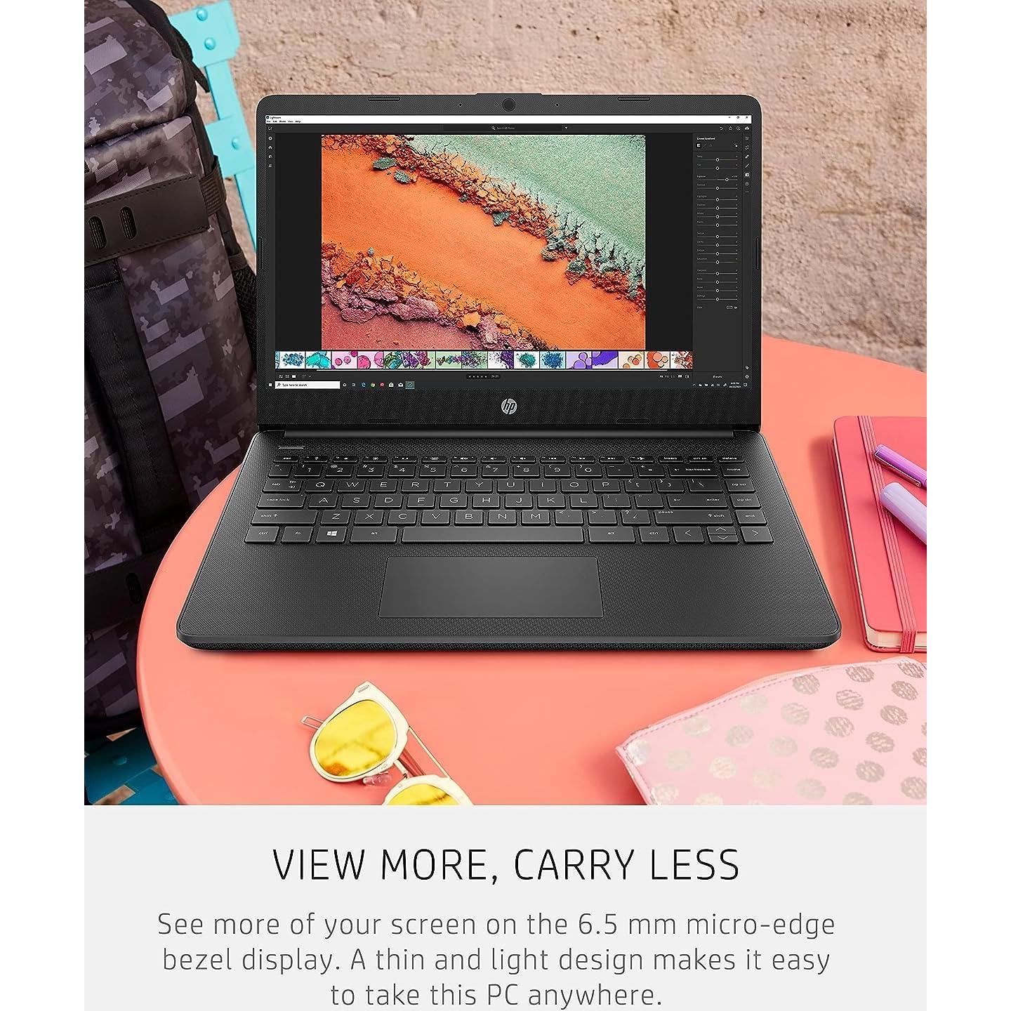 Laptop HP 14 Slim - Intel Celeron 4GB RAM 1.6TB Almacenamiento