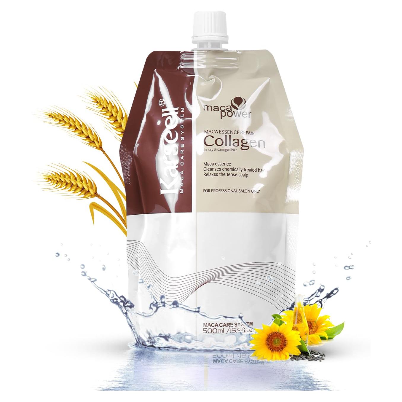 Acondicionador Karseell Colágeno 500ml - Tratamiento Cabello Seco
