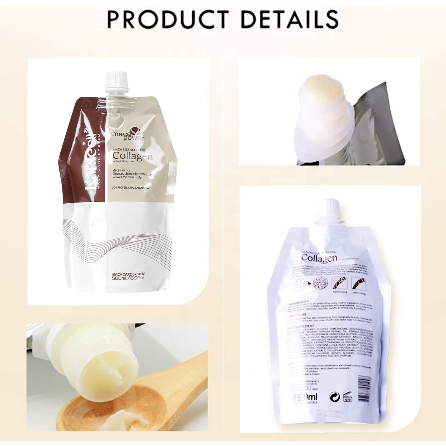 Acondicionador Karseell Colágeno 500ml - Tratamiento Cabello Seco