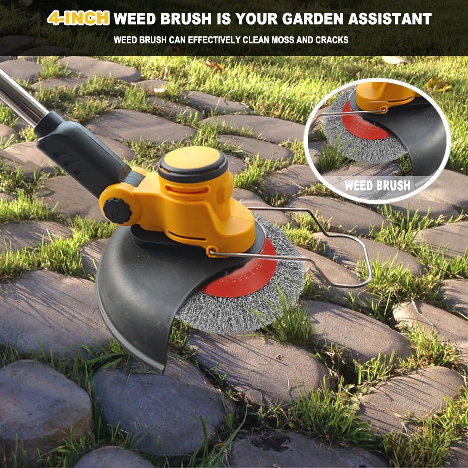 Desmalezadora eléctrica inalámbrica Lx2crya 1300W 4 en 1