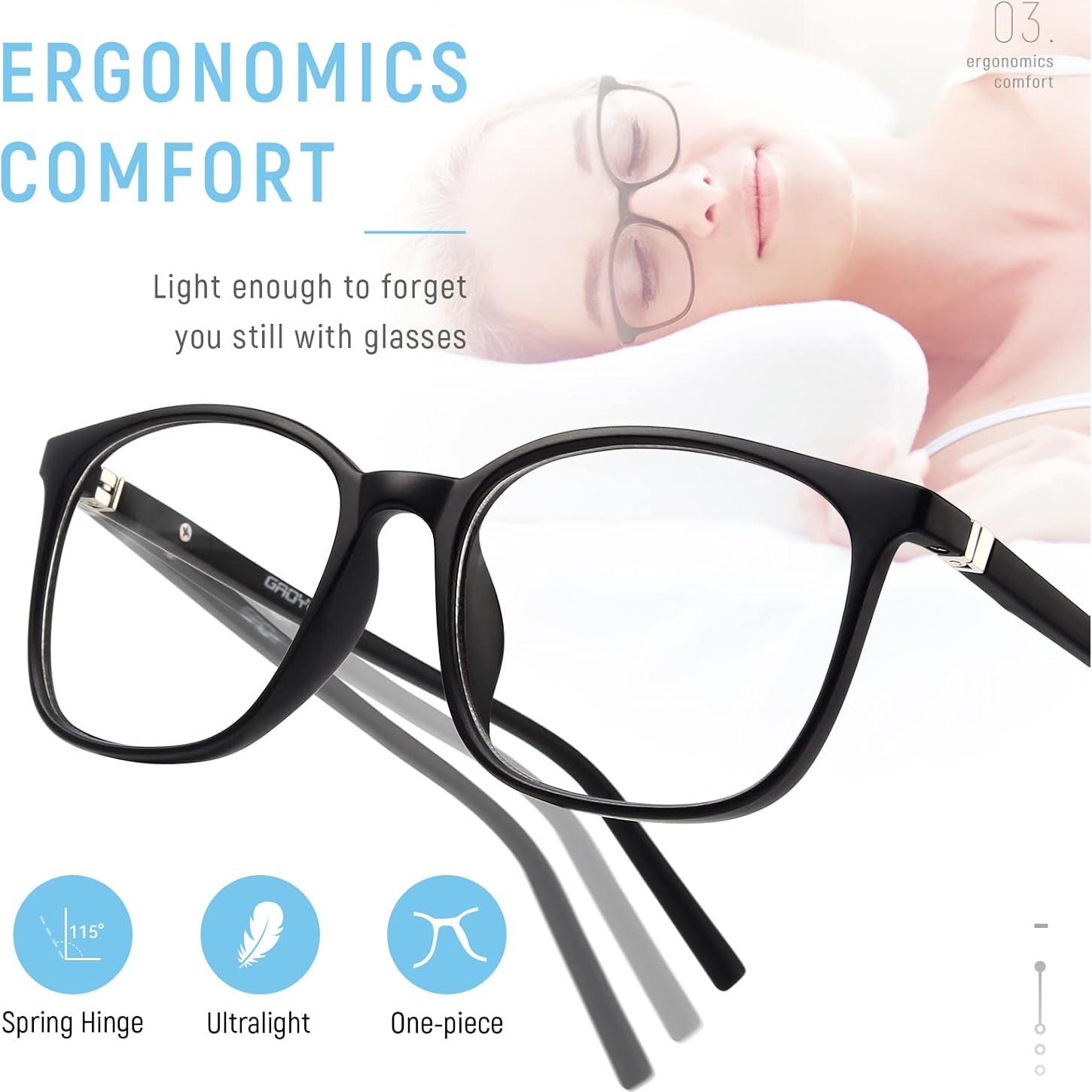 Gafas de luz azul Gaoye unisex con protección UV400