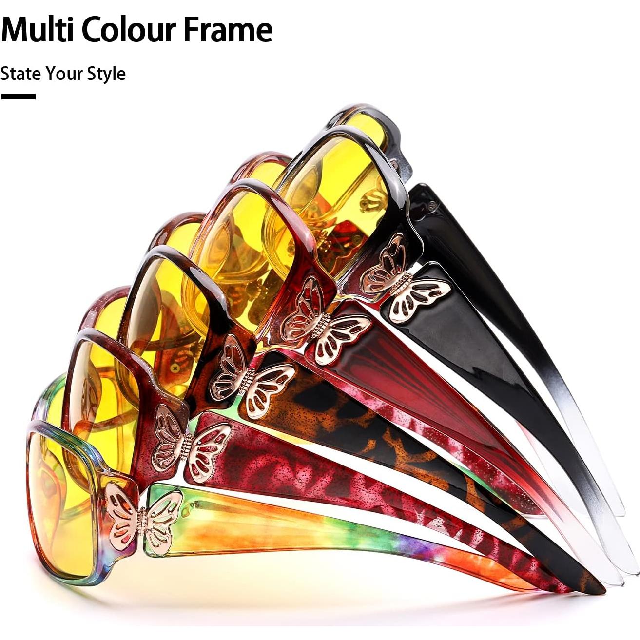 Gafas de Visión Nocturna LVIOE para Mujeres Tinte Amarillo