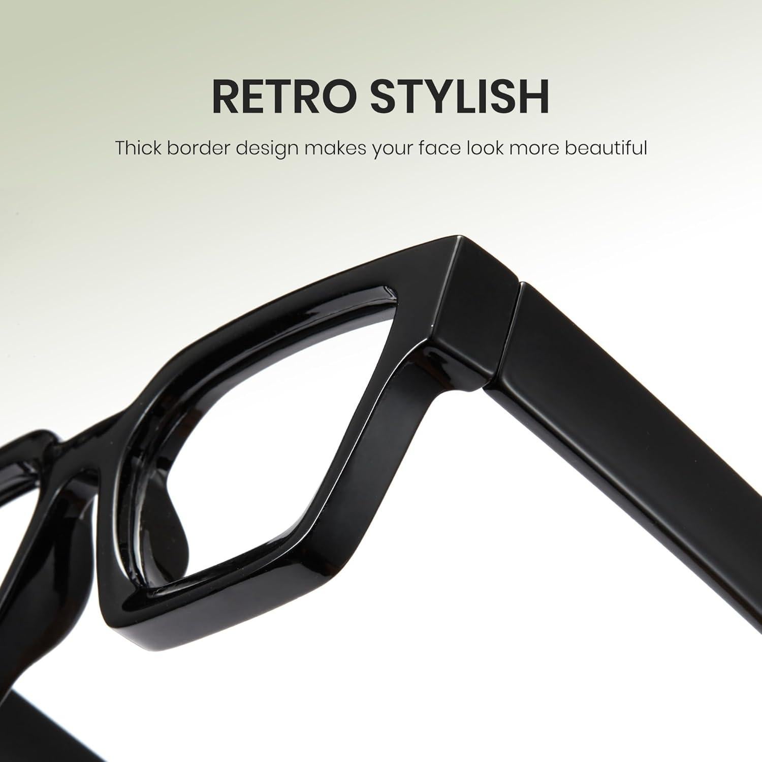 Gafas de Bloqueo de Luz Azul Cyxus 99% UV400 Marco Rectangular