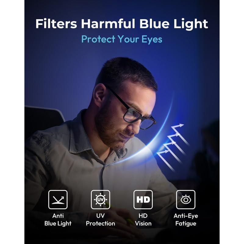 Gafas de Luz Azul TR90 A07 Carey - Protección UV400 98%