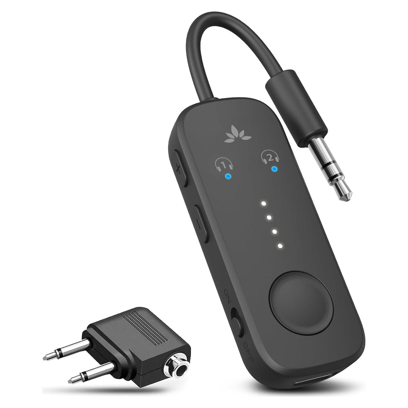 Adaptador Bluetooth 5.3 Avantree Relay para Aviones 20h