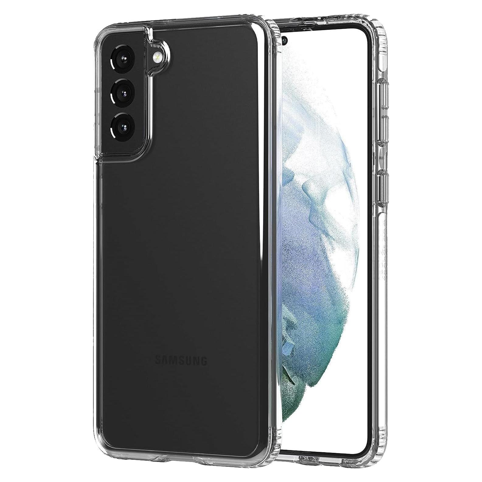 Funda tech21 EvoClear para Samsung S21 Ultra 5G - Transparente