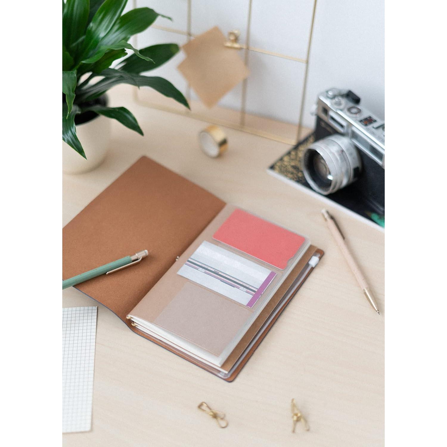 Cuaderno de Viaje A5 Grupo Erik Astral 80 Hojas PU Cuero