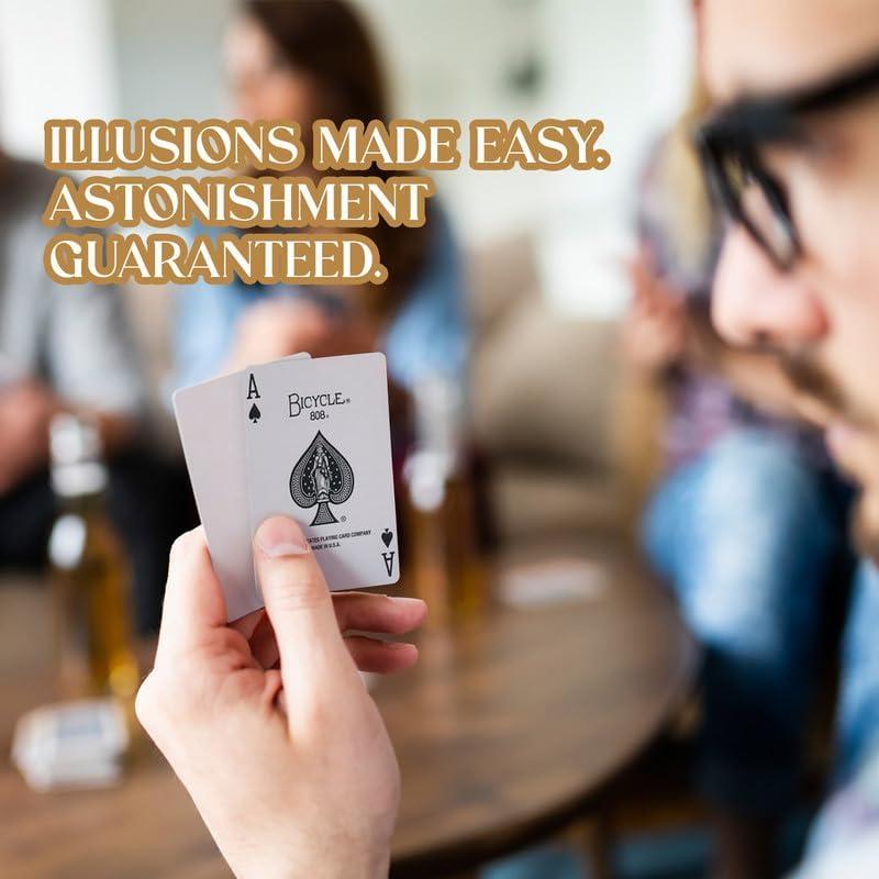 Barajas de Magia Svengali Negras - Paquete de 2 para Magos