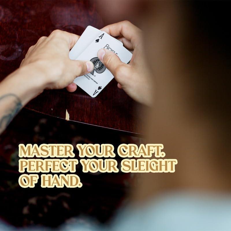 Barajas de Magia Svengali Negras - Paquete de 2 para Magos
