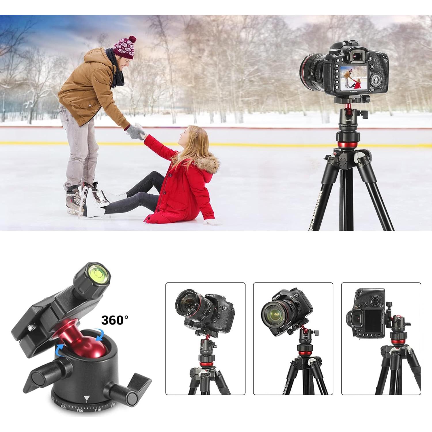 Cabezal de bola mini SmallRig BUT2665 360° para cámara