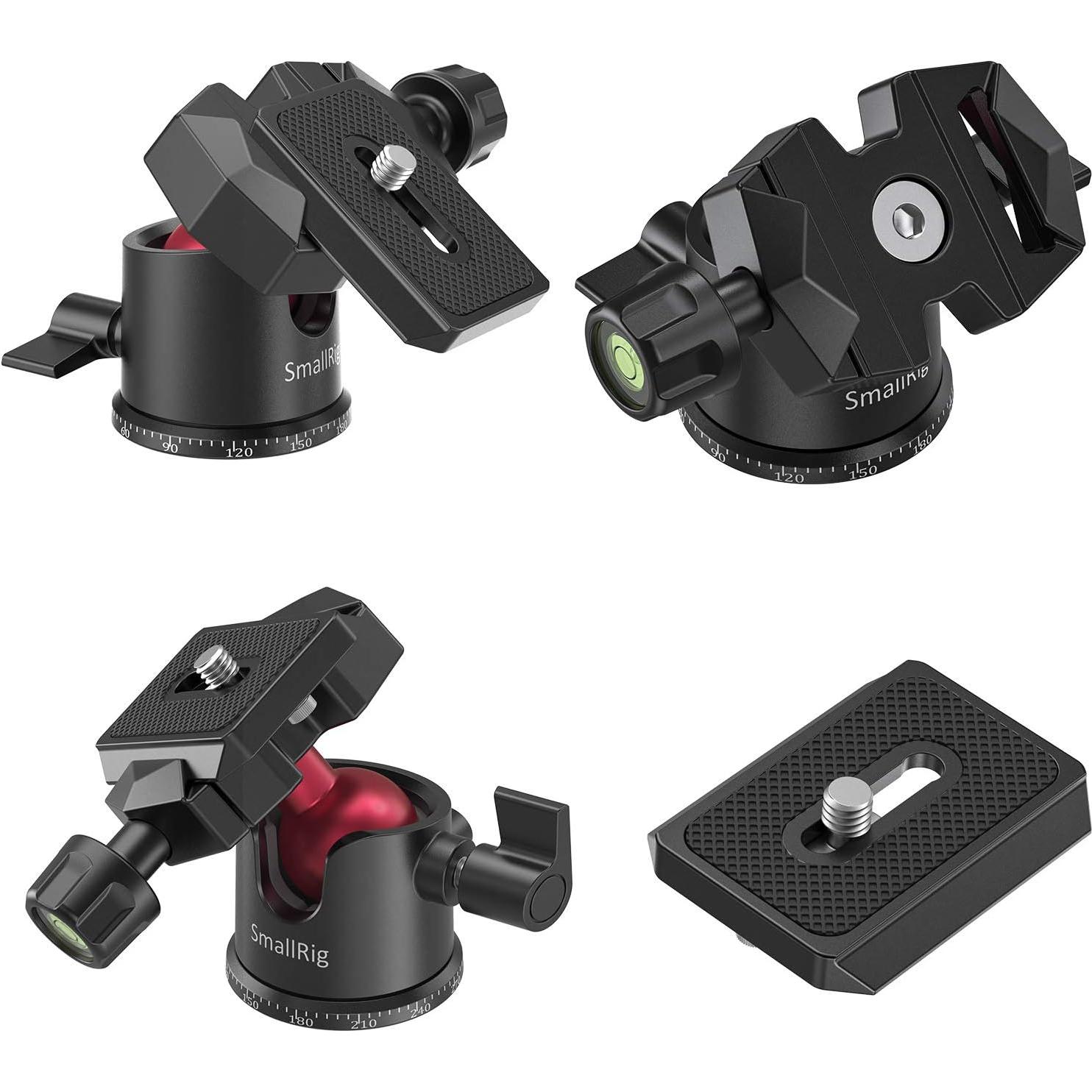 Cabezal de bola mini SmallRig BUT2665 360° para cámara