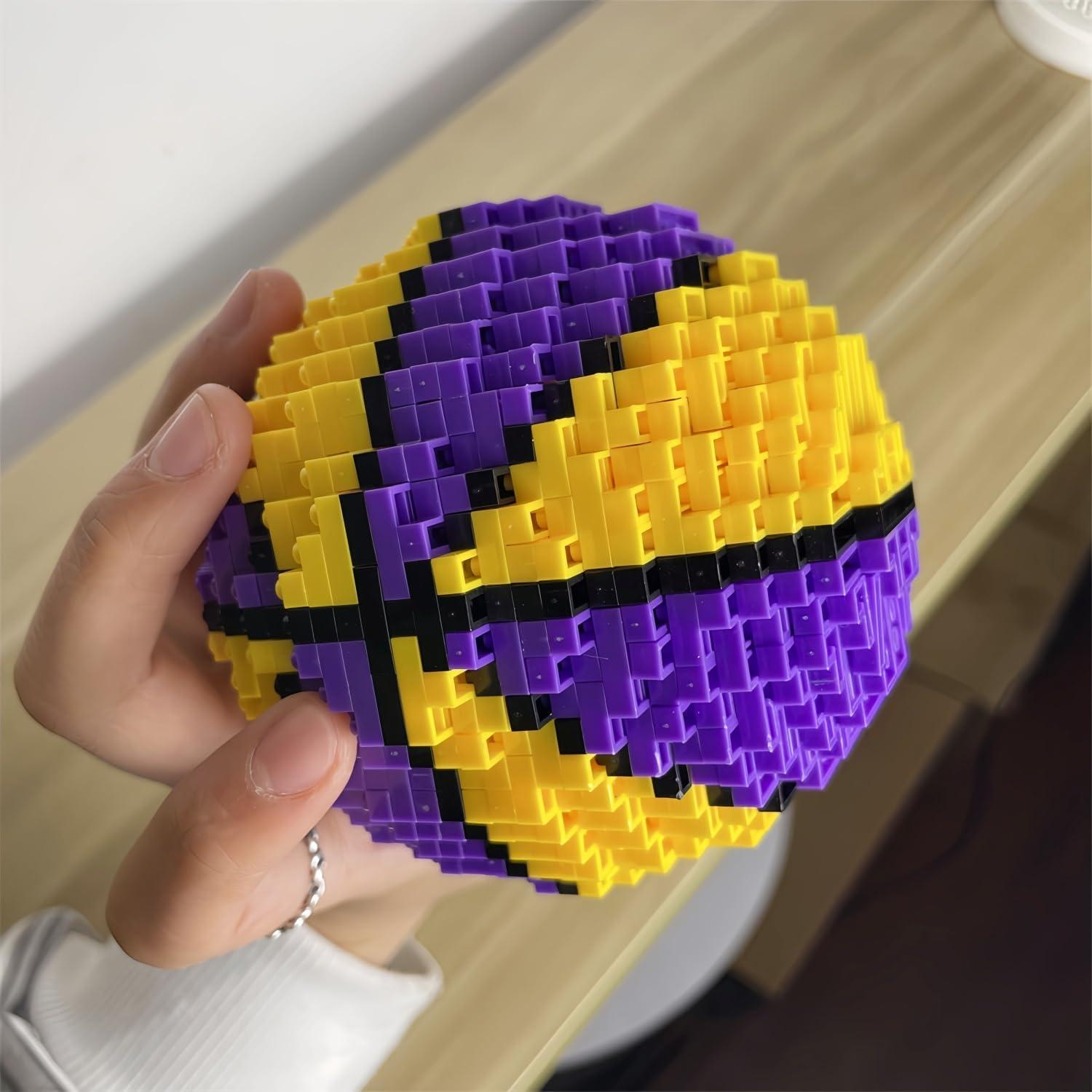 Mini Set de Construcción Baloncesto JIZHICHUANGXIANG 900 Piezas