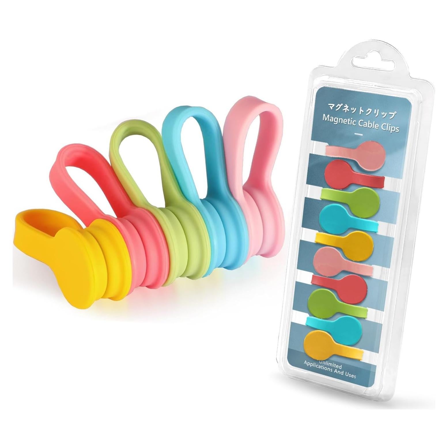 Correas Magnéticas para Cables Xuuza - Paquete de 10 Unidades