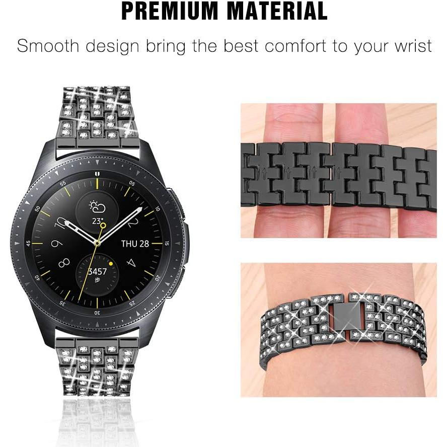 Banda de Reloj Supoix para Samsung Galaxy Watch 20mm - 2 Paquetes