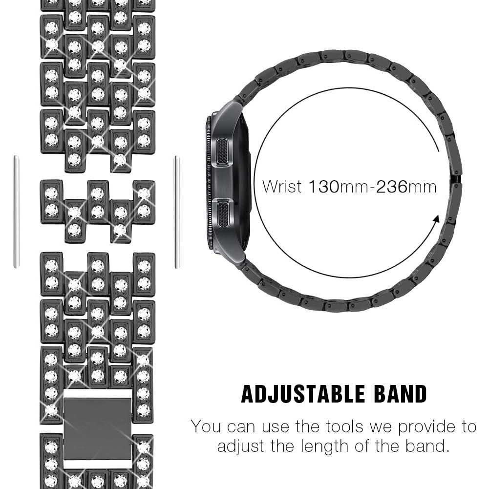 Banda de Reloj Supoix para Samsung Galaxy Watch 20mm - 2 Paquetes
