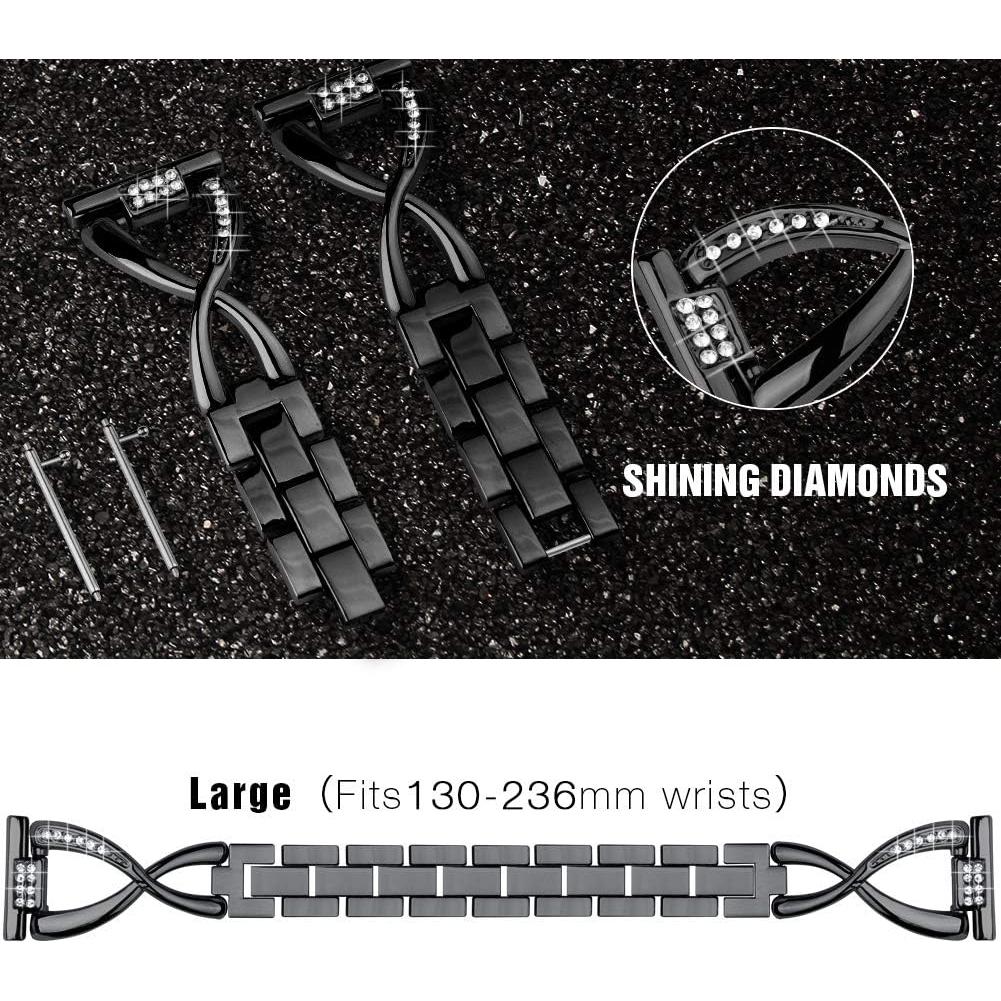 Banda de Reloj Supoix para Samsung Galaxy Watch 20mm - 2 Paquetes