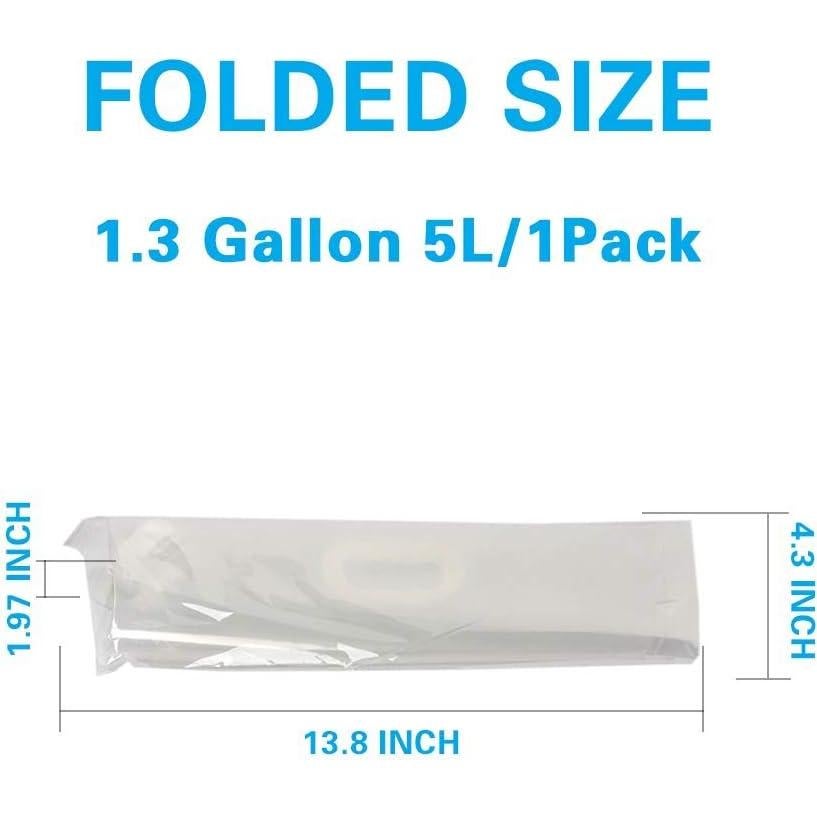 Saco de Agua Colapsable Soddeph 4.9L Libre de BPA