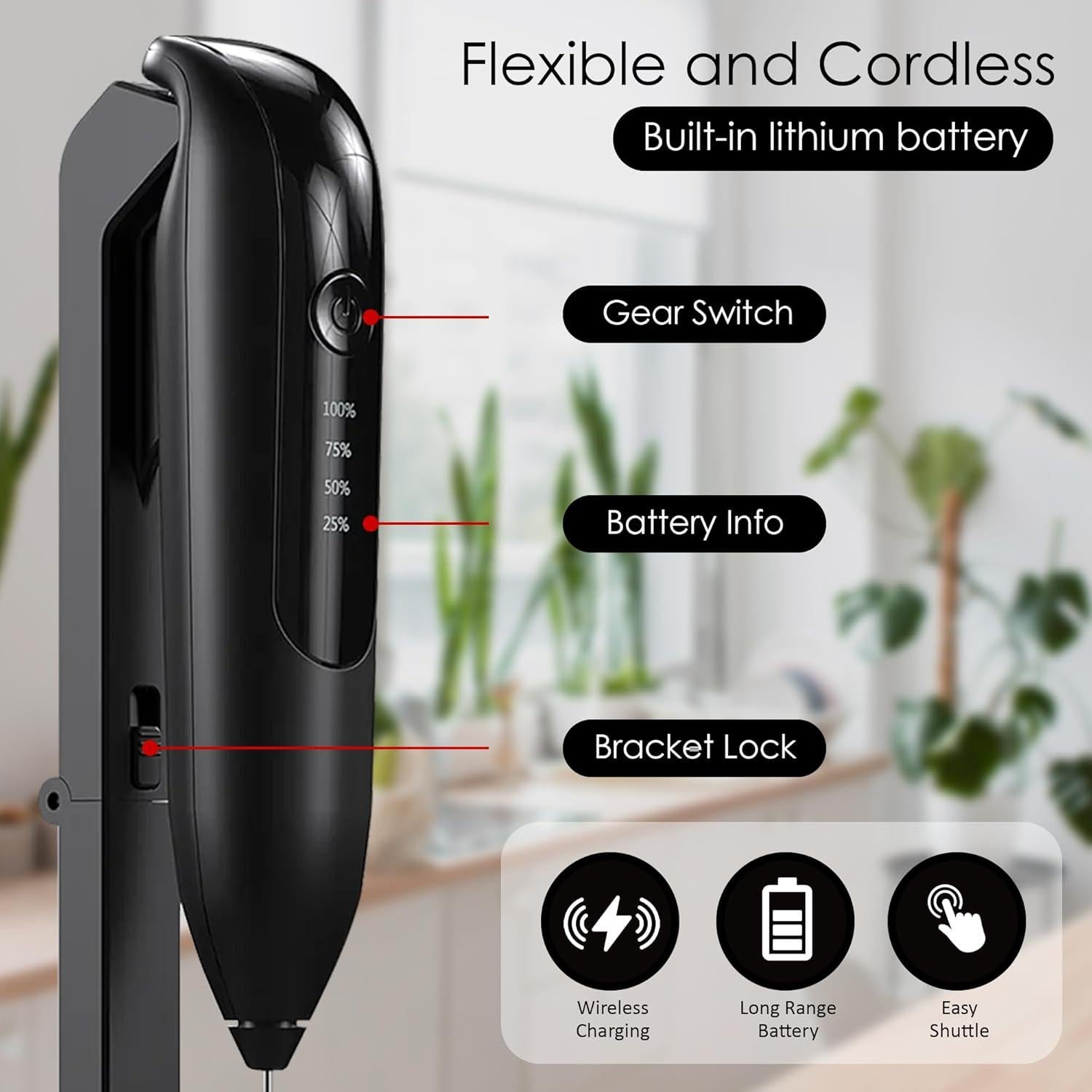 Espumador de Leche Eléctrico GOCHA FrothMaster X2 - USB-C