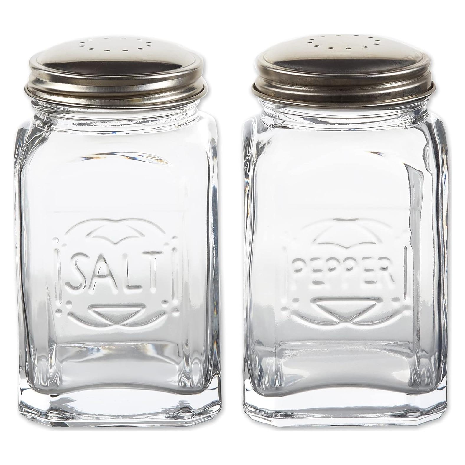 Salero y Pimentero Jumbo RSVP Internacional Cristal 236ml