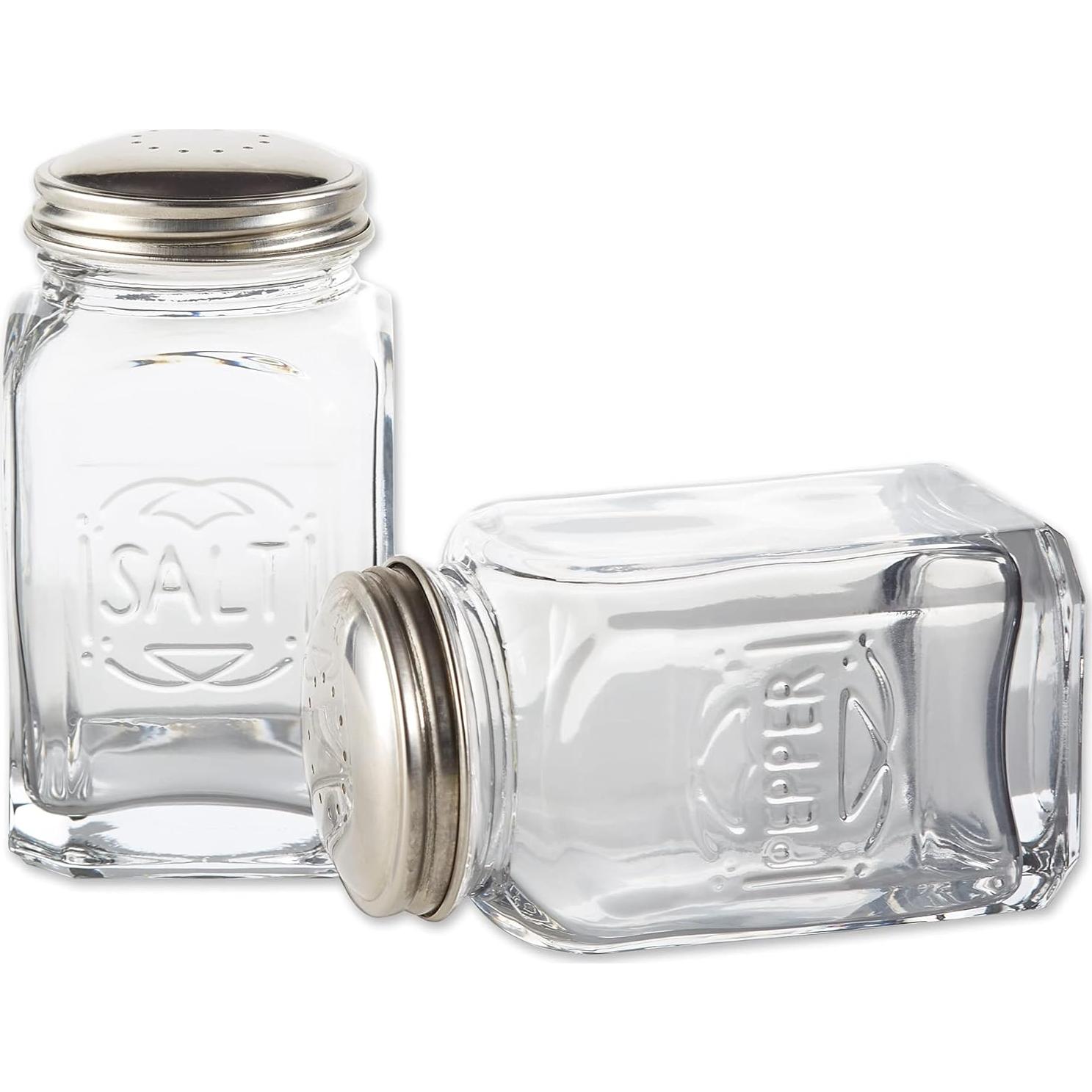 Salero y Pimentero Jumbo RSVP Internacional Cristal 236ml