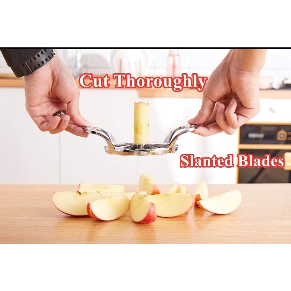 Cortador y Descorazonador de Manzanas Yhtawoo Acero Inoxidable 12 Rebanadas
