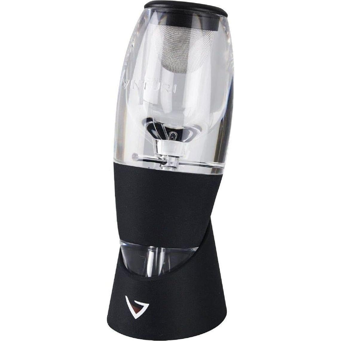 Aerador de Vino Tinto Vinturi Deluxe 6 Piezas Negro