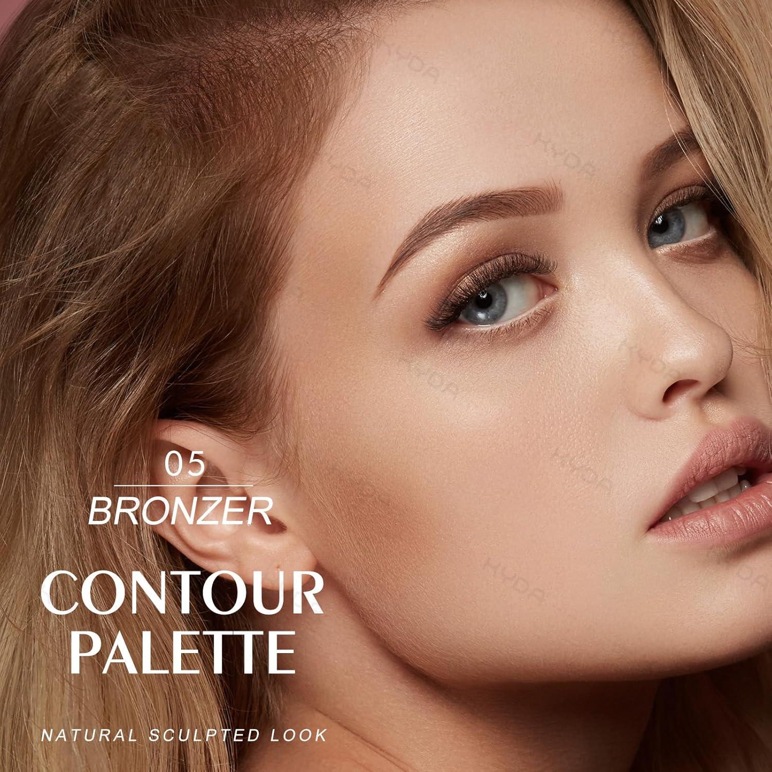 Paleta de Contorno KYDA - Polvo Compacto Multiuso 11g