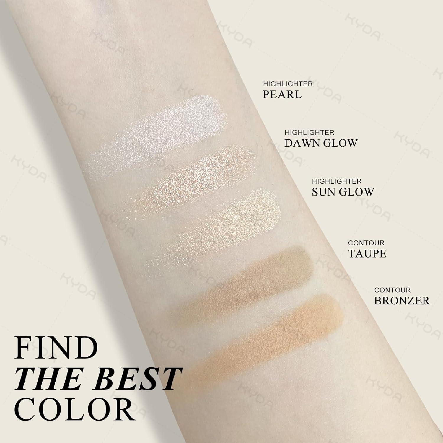 Paleta de Contorno KYDA - Polvo Compacto Multiuso 11g