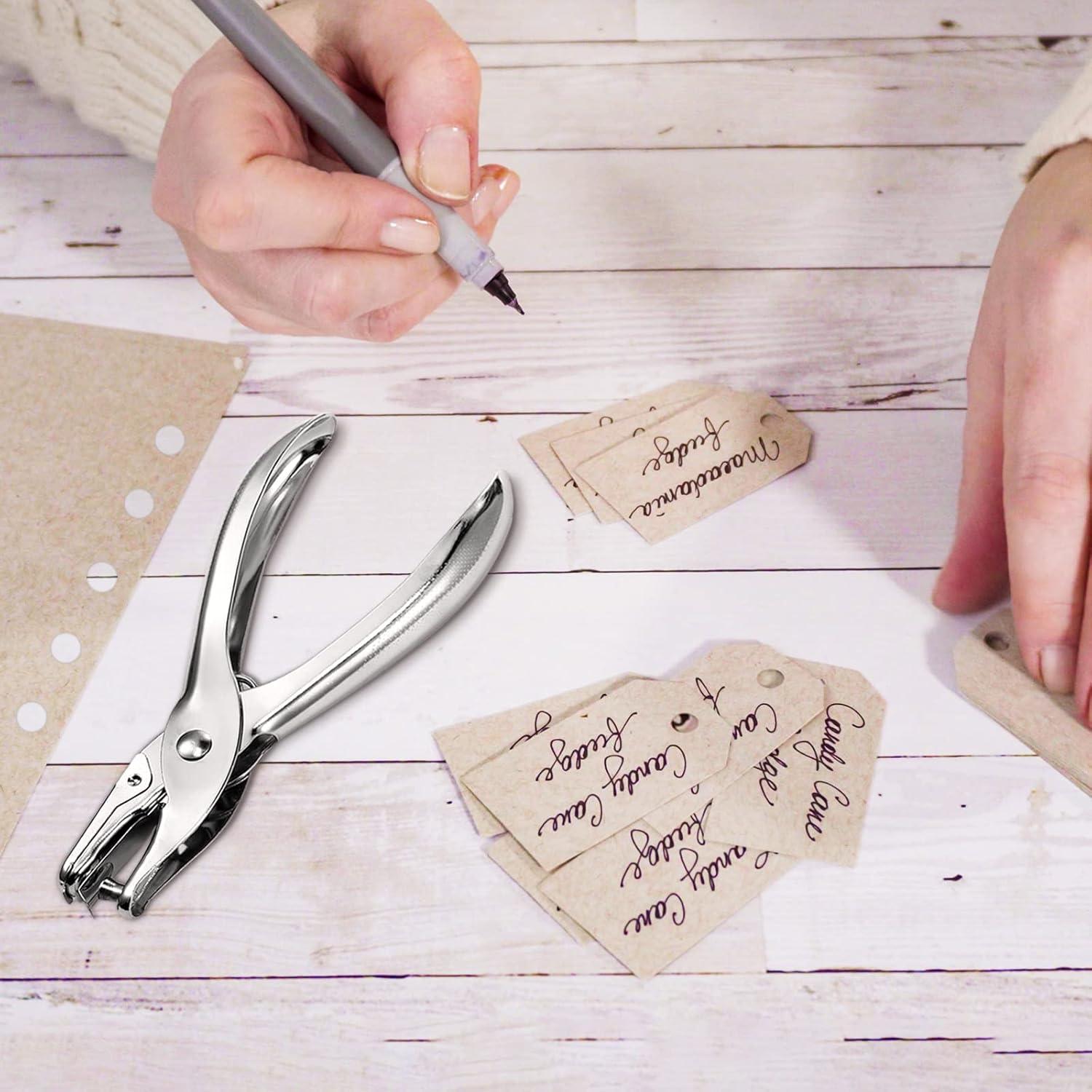 Perforador de Papel Manual Lanties 24 Piezas 6.35 mm