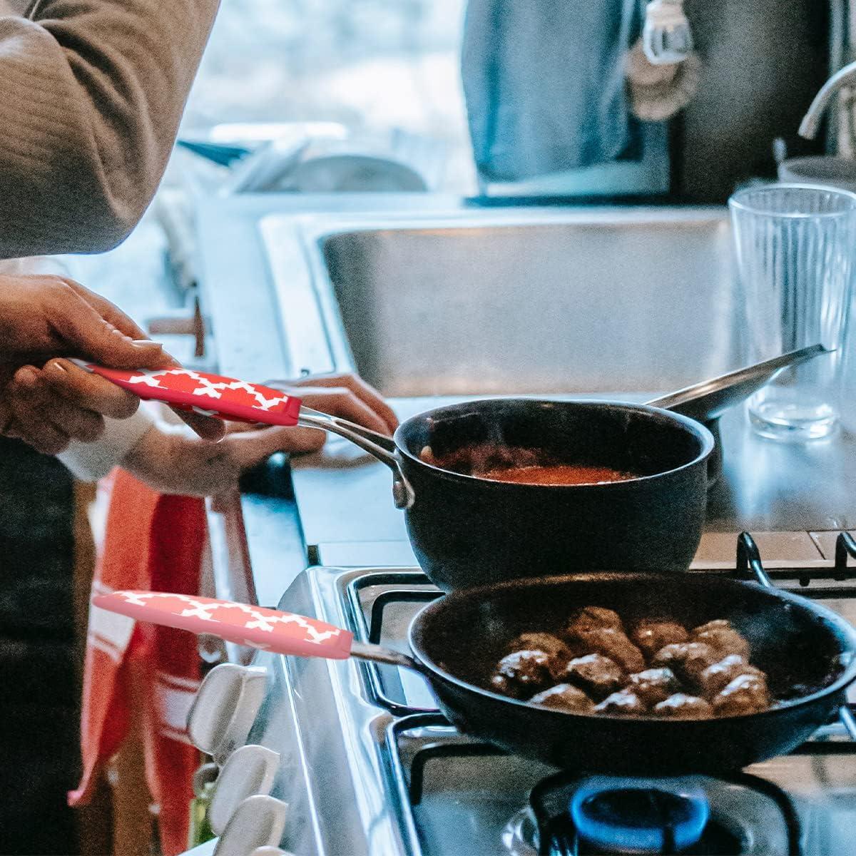 Cubiertas de Mango Caliente LYART 3 Piezas Algodón 15x8cm