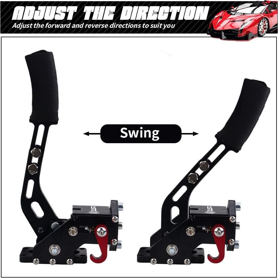 Freno de Mano USB ZHSYMX para Juegos de Carreras PC 16 bits