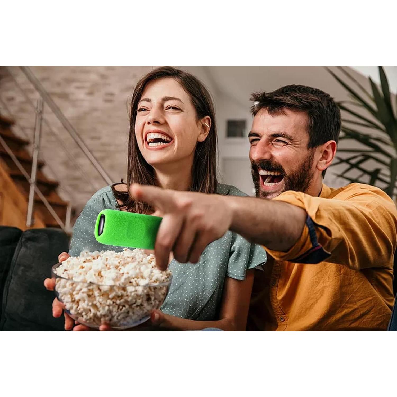 Funda de Silicona para Control Remoto Roku - 3 Paquetes Brillantes