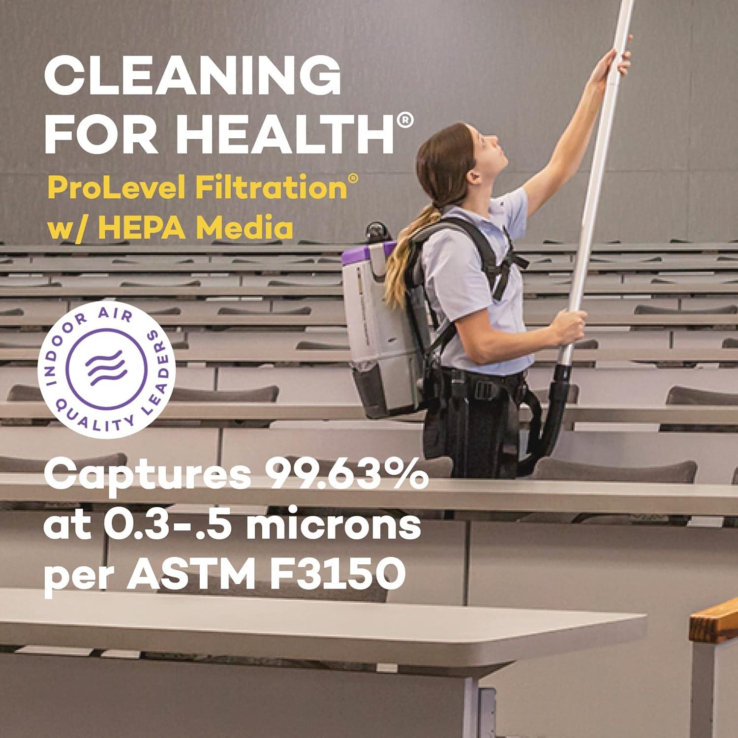 Aspiradora Comercial ProTeam Super Coach Pro 6 con Kit 2 Piezas