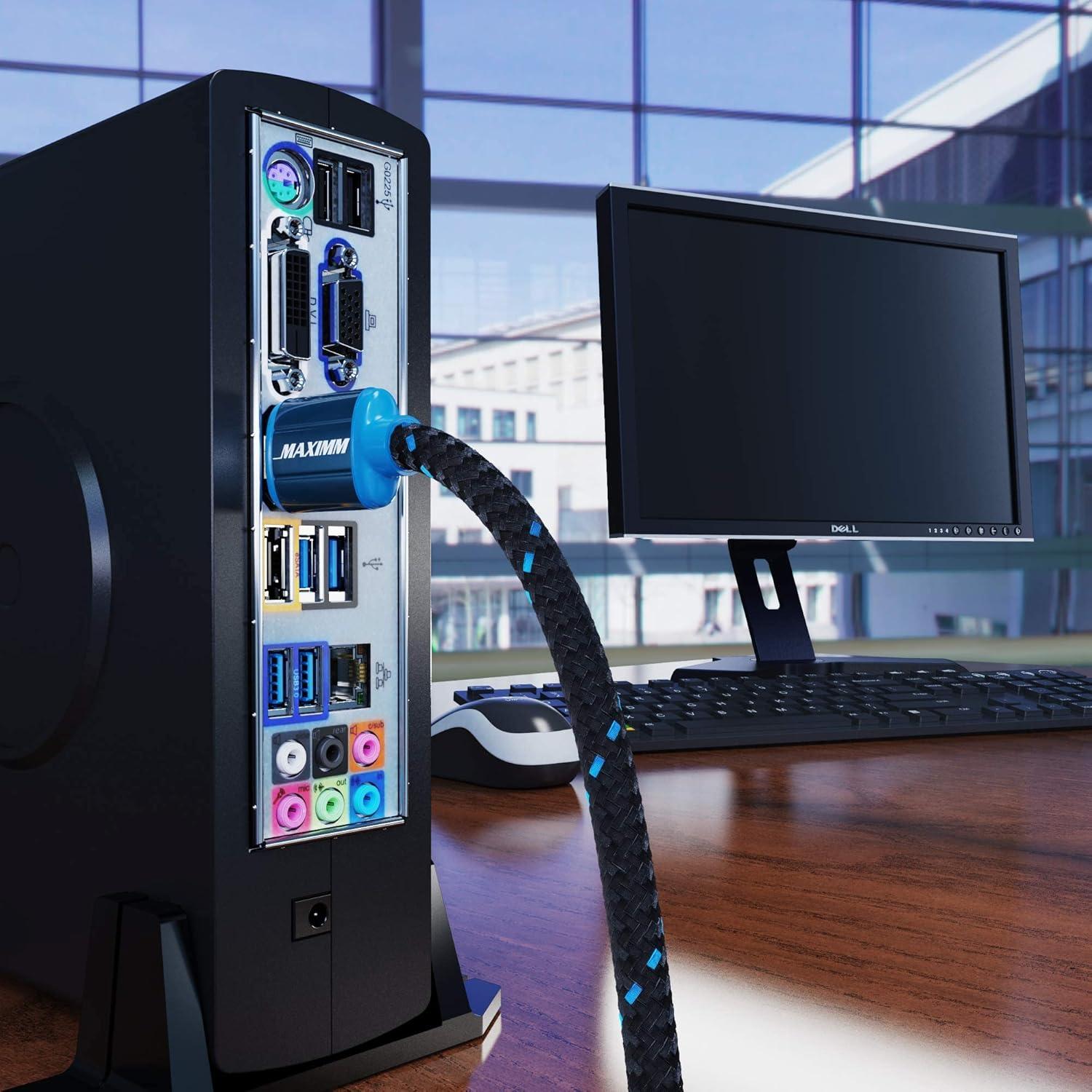 Cable HDMI 4K Ultra HD Maximm 1 Pie 10 Paquete 18Gbps