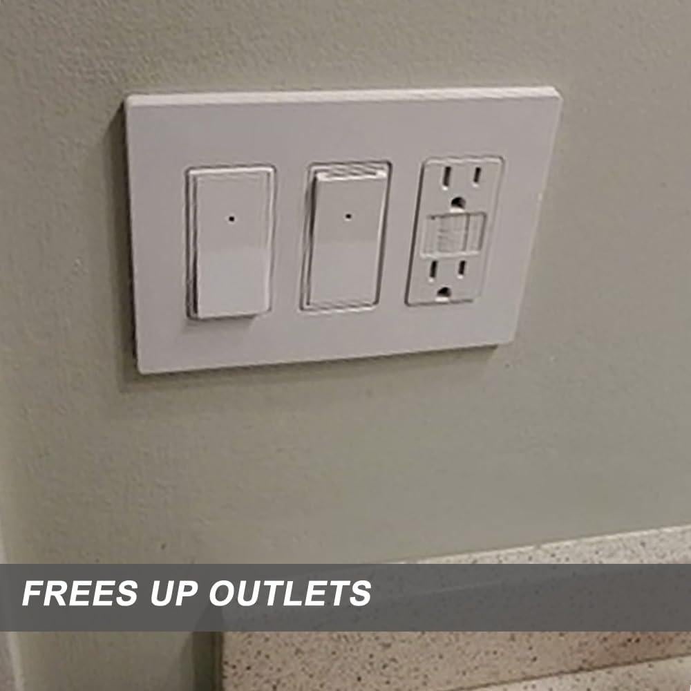 Interruptor de Luz Iluminado SOZULAMP 3 Vías 15A LED 2 Paquete