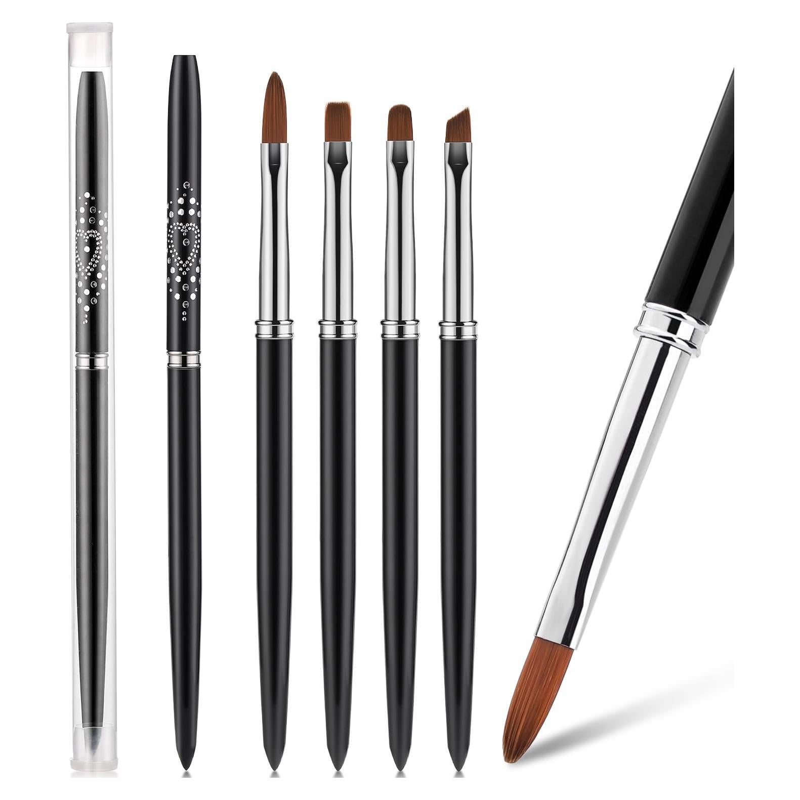 Pinceles de Limpieza de Uñas JASSINS 4PCS - Herramientas de Manicura